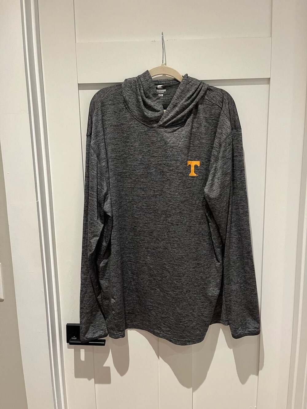 Colosseum Tennessee Volunteers Heather Gray Performance Hoodie XXL